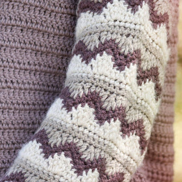 Una Zig Zag Sleeve Jumper Crochet Pattern