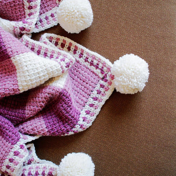 Sweet Gingham Baby Blanket