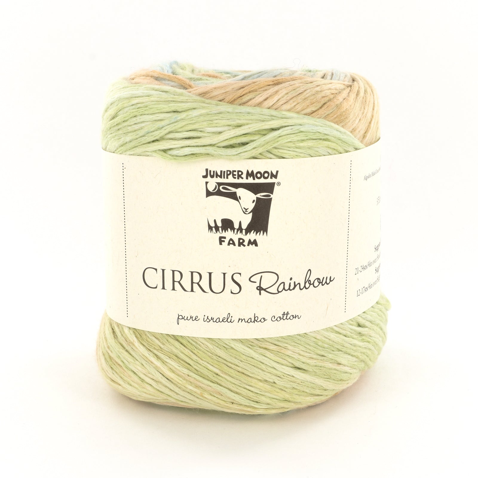 Juniper Moon Farm Cirrus Rainbow Yarn - Cotton DK