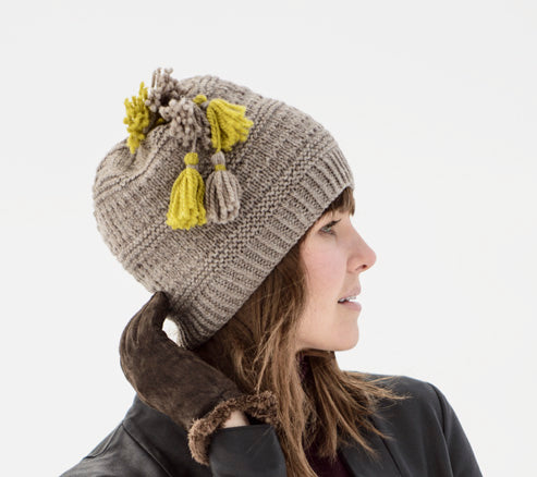 Blue Sky Fibers Tonka Bay Toque Hat Knitting Pattern