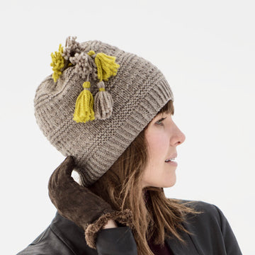 Blue Sky Fibers Tonka Bay Toque Hat Knitting Pattern