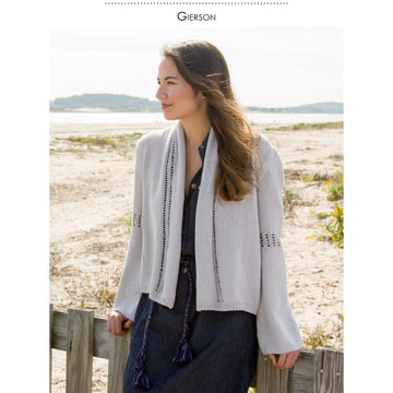 Classic Elite Yarns Gierson Cardigan Knitting Pattern