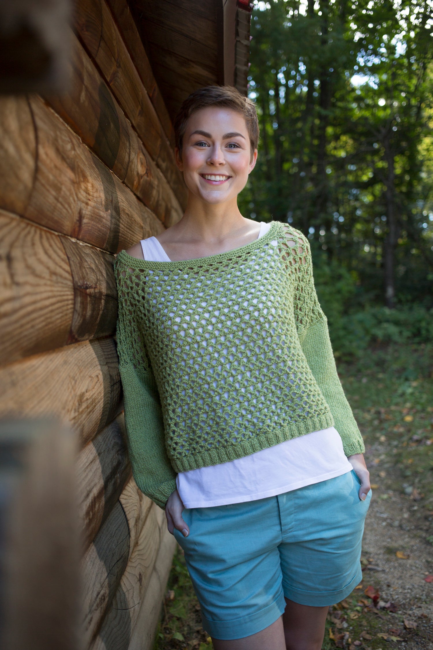 Paloverde Pullover Jumper Knitting Pattern