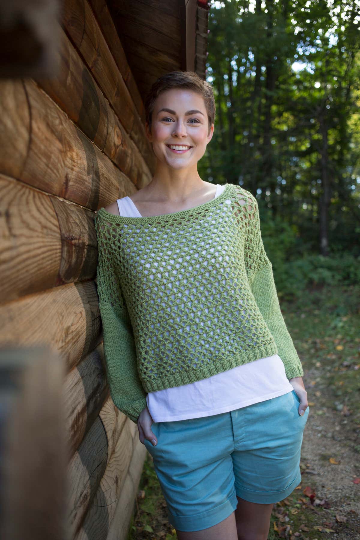 Paloverde Pullover Jumper Knitting Pattern
