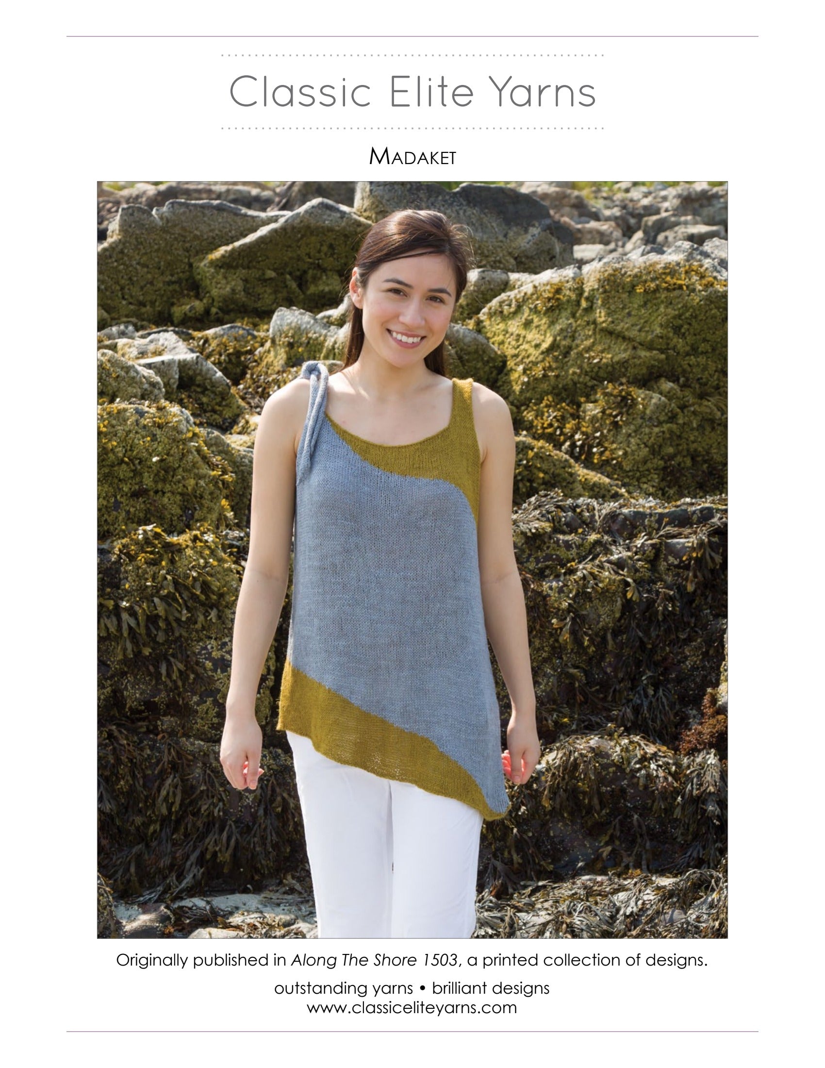 Classic Elite Yarns Madaket Jumper Knitting Pattern
