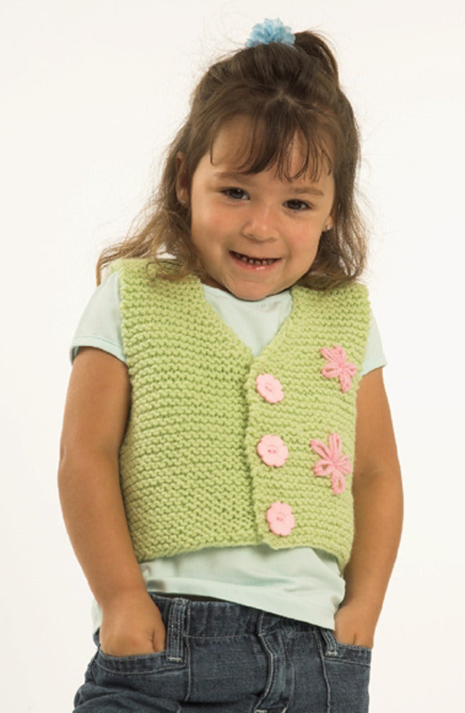 Toddler Vest Waistcoat Knitting Pattern