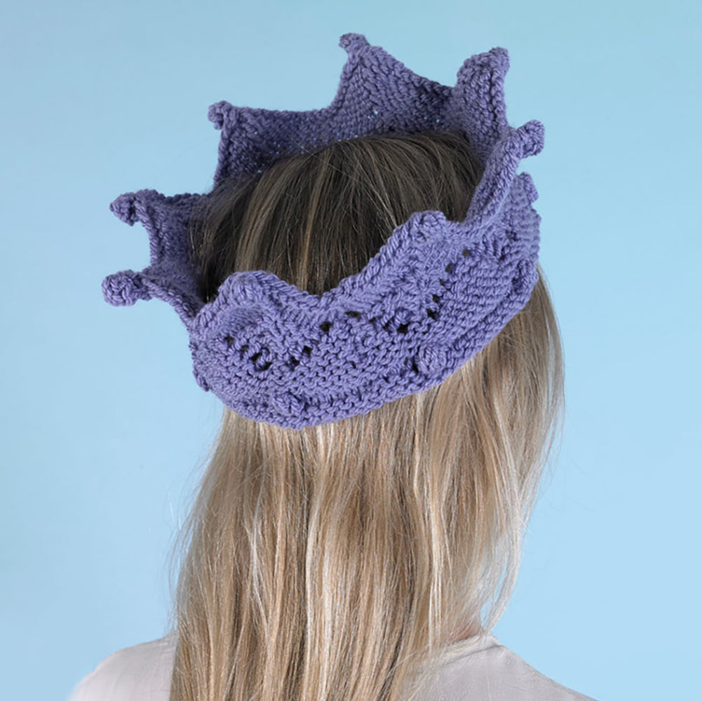 Paintbox Yarns Party Crown Knitting Pattern