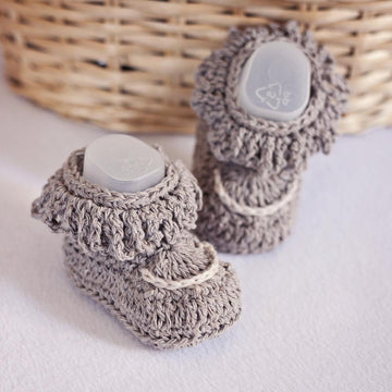 Fringe Baby Booties