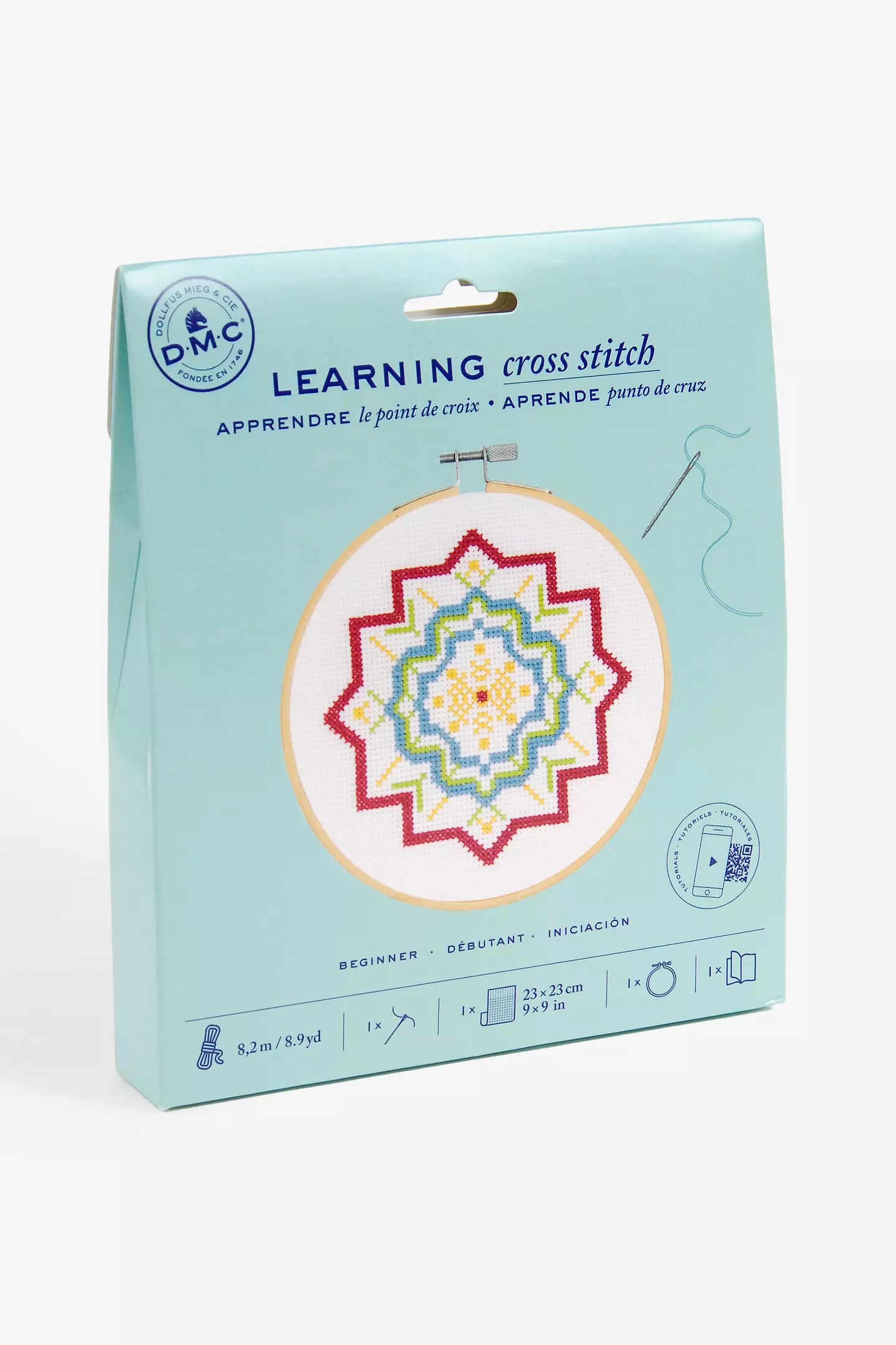 DMC Learning Cross Stitch Kit
