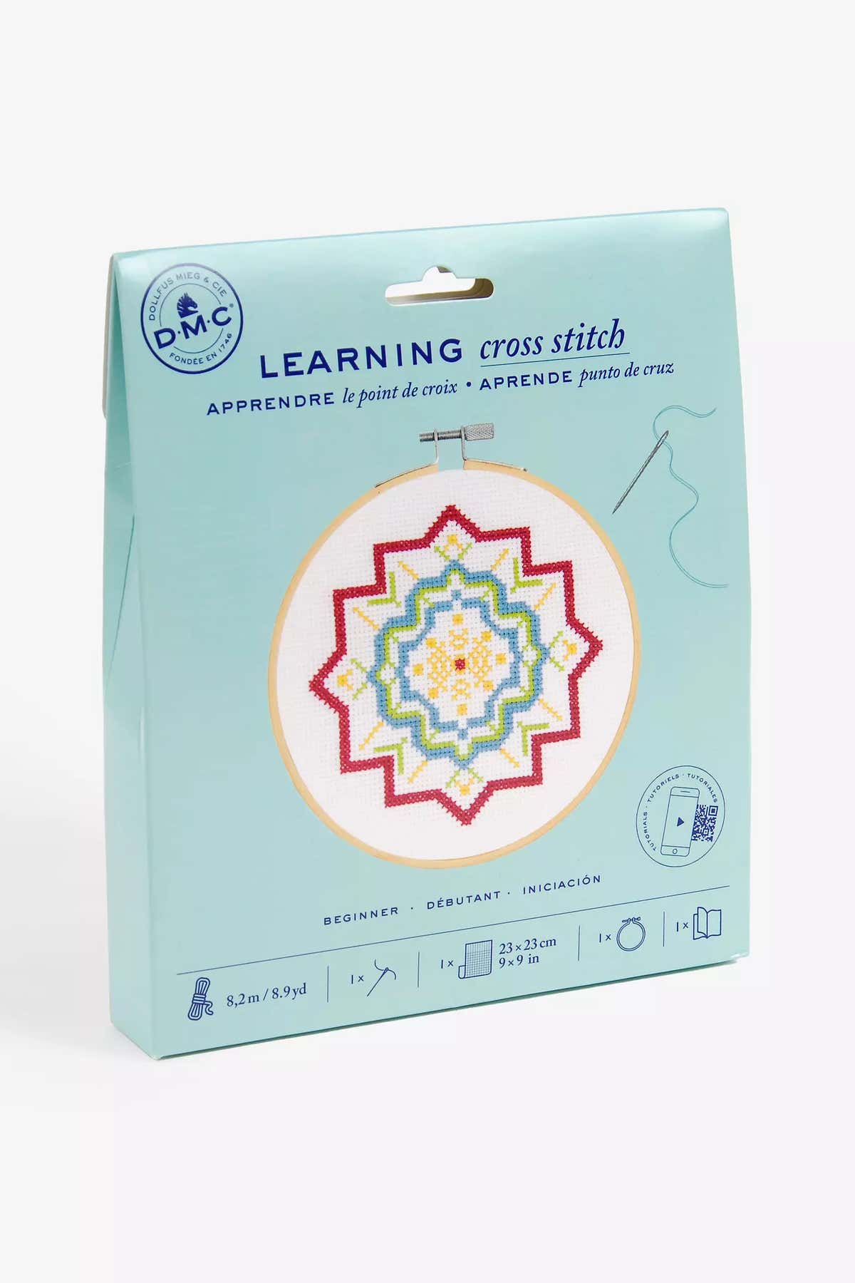 DMC Learning Cross Stitch Kit