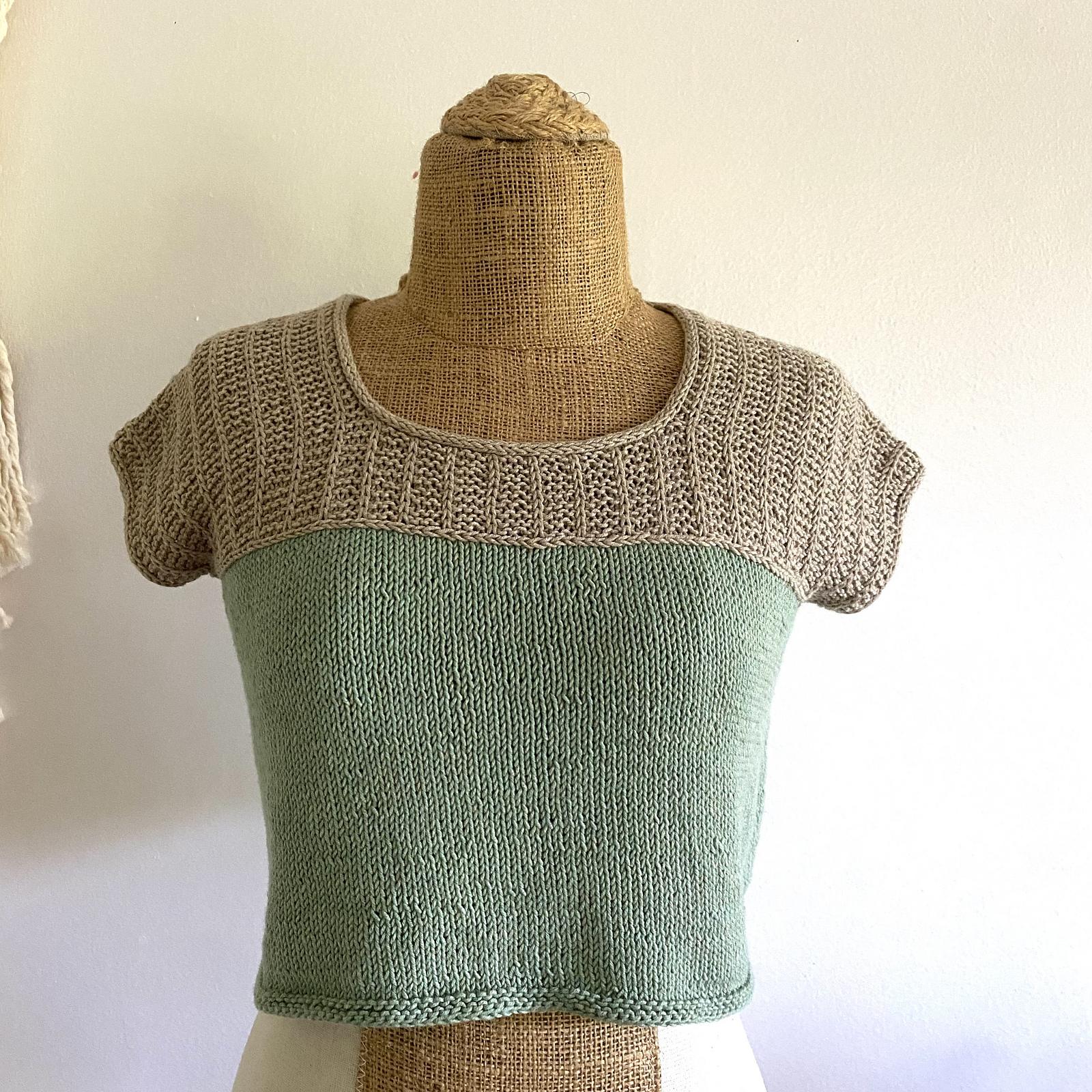 Square Neck Crop