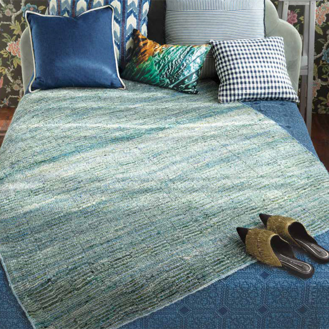 Noro Sequence Stripes Blanket Knitting Pattern
