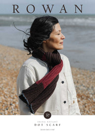 Dot Scarf Knitting Pattern