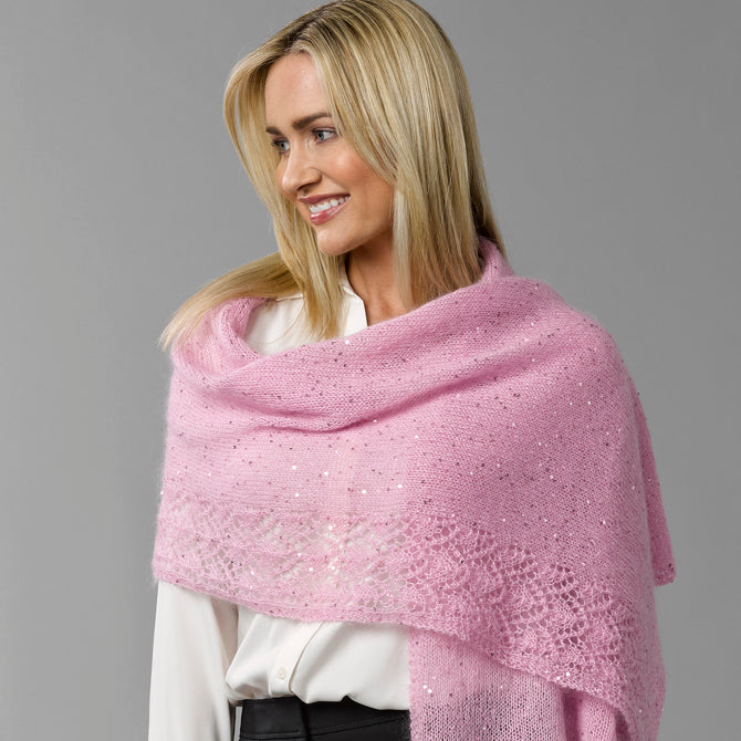 Sesia Isabella Shawl Wrap Knitting Pattern