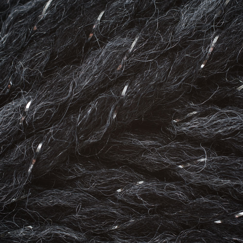 Lion Brand Wool Ease Thick & Quick Metallics Yarn - Acrylic Super Chunky