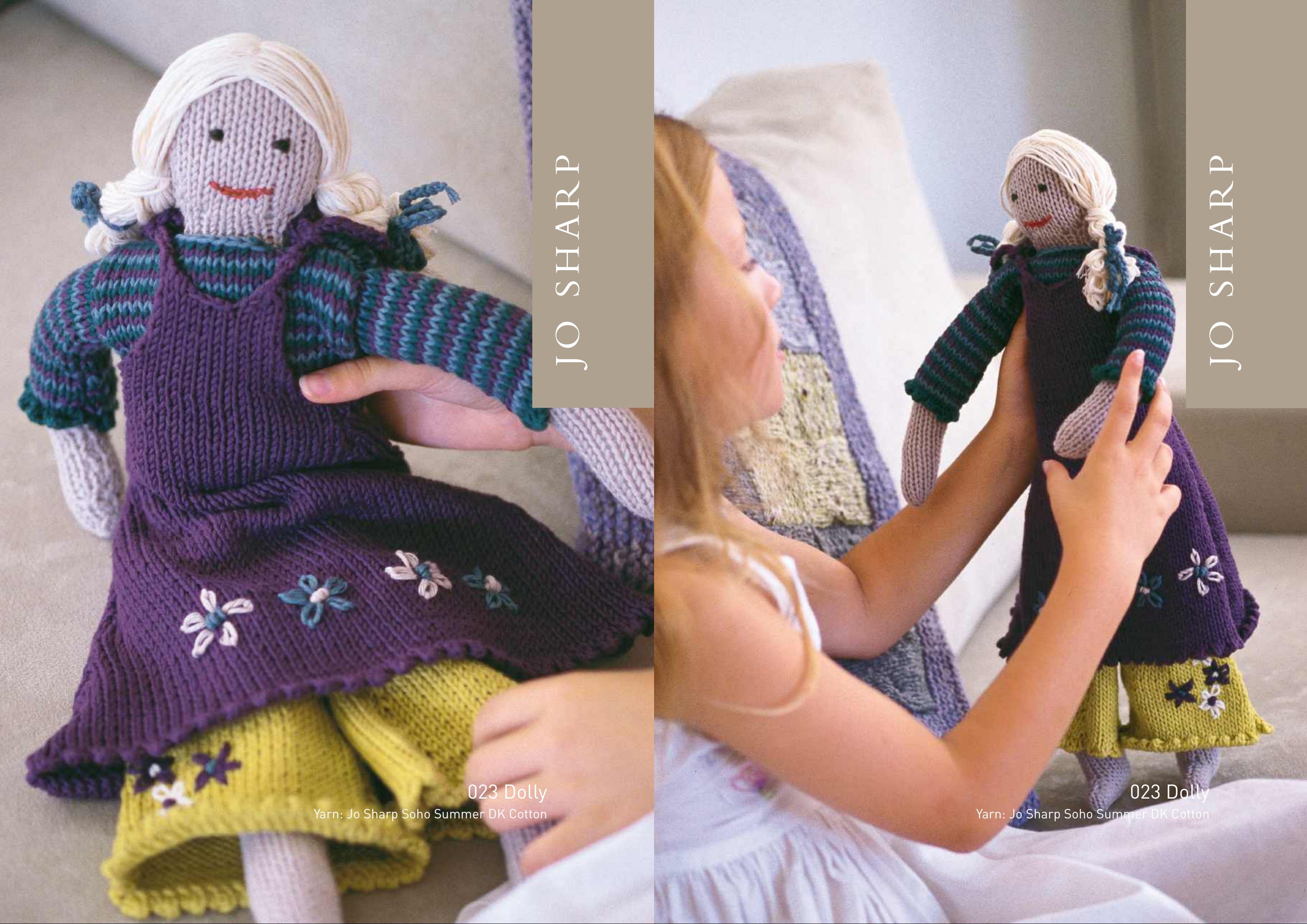 Jo Sharp Dolly Toy Knitting Pattern