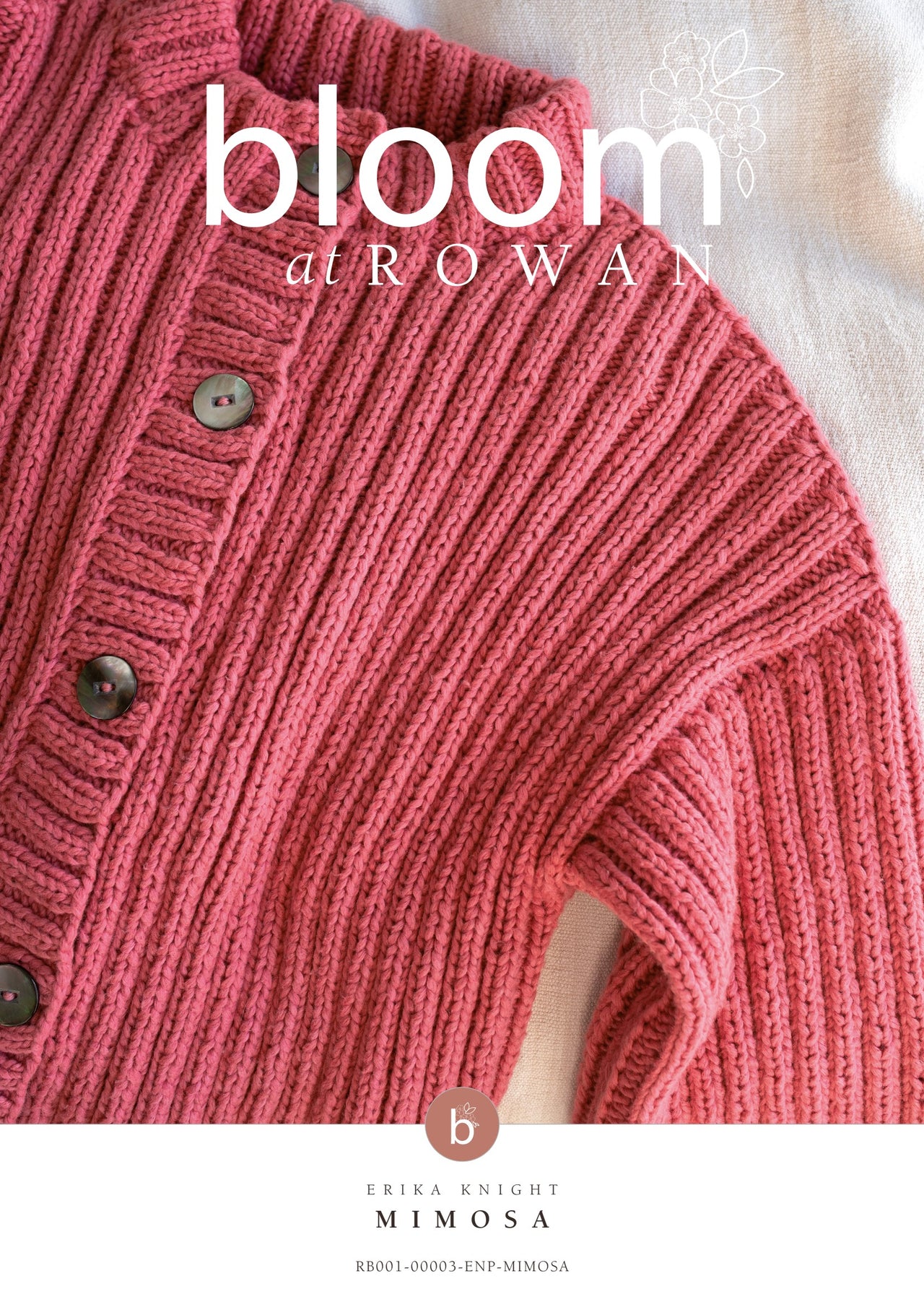 Rowan Mimosa Cardigan Knitting Pattern