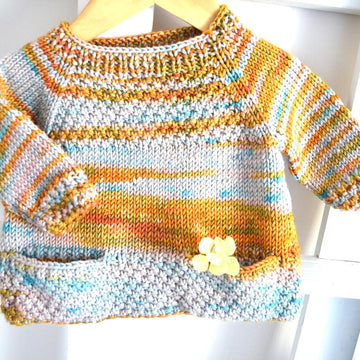 Poppet Tunic (Bottom up knit) - P141