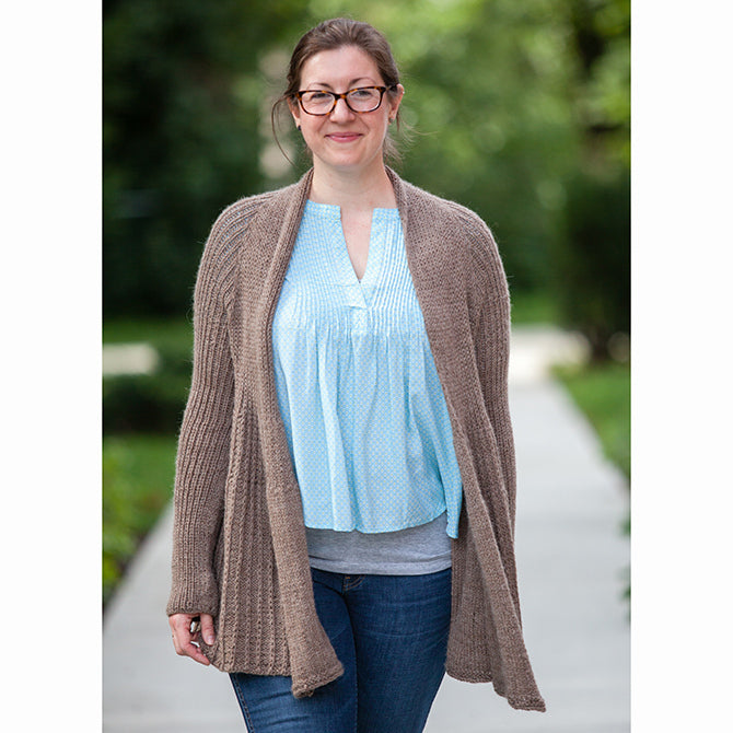 Valley Yarns Rays Cardigan Knitting Pattern