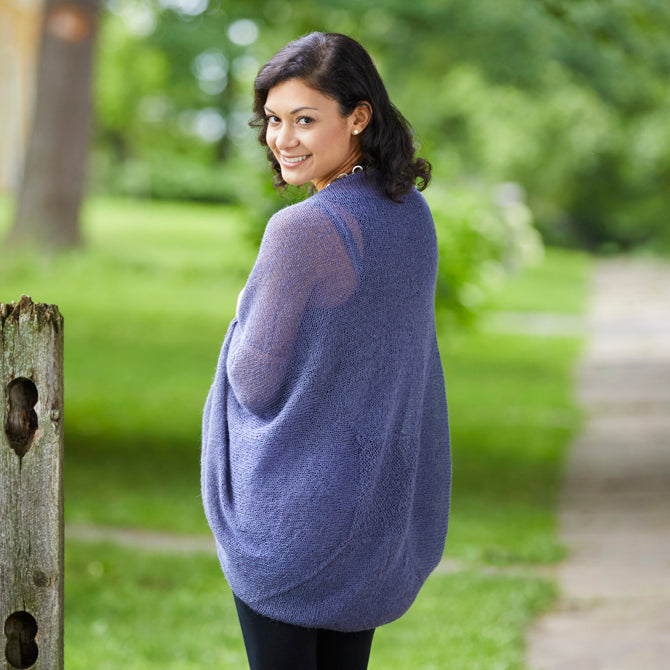 Valley Yarns Dassin Cardigan Knitting Pattern