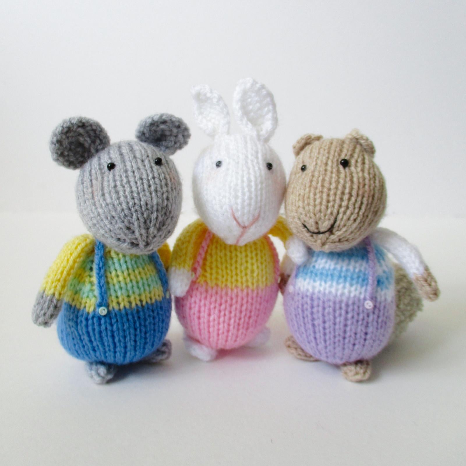 Fluffy, Sniffles and Squeaker