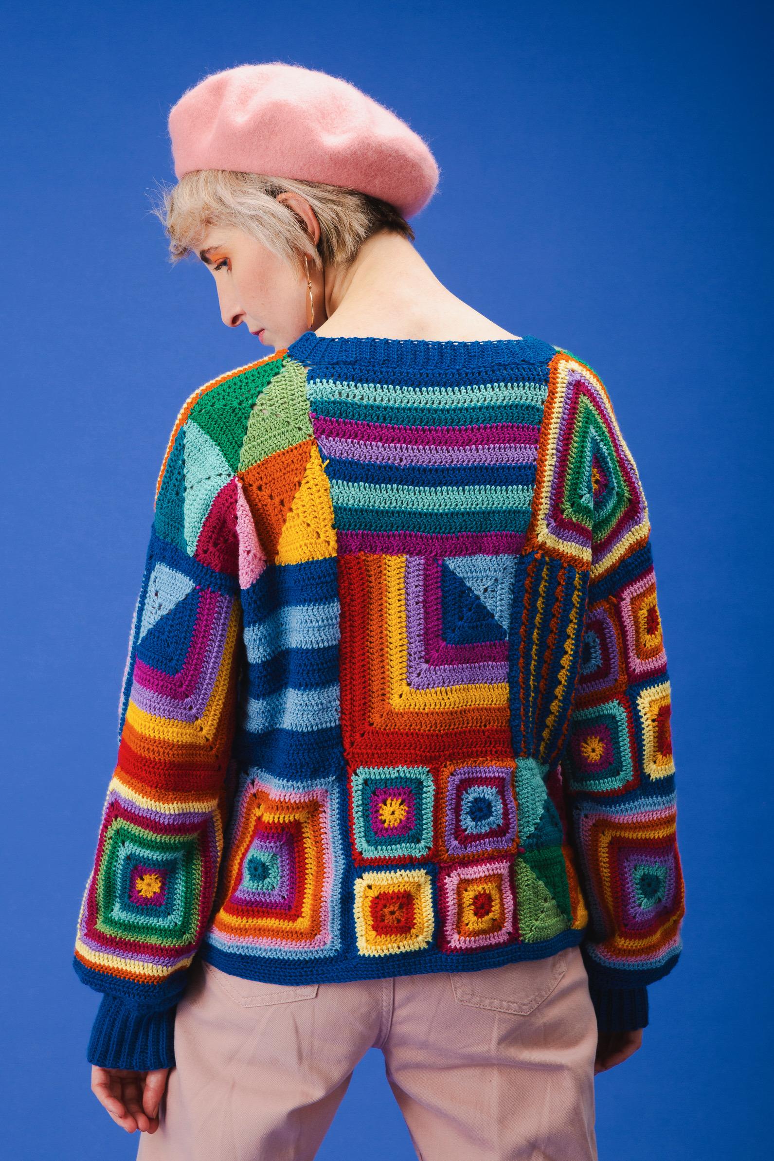 Warhol/ Pop Patch Jumper