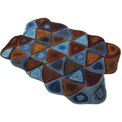 Jojoland Vortex Blanket Knitting Pattern
