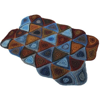 Jojoland Vortex Blanket Knitting Pattern