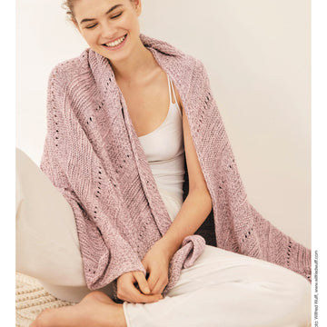 Lana Grossa Stole Wrap Knitting Pattern