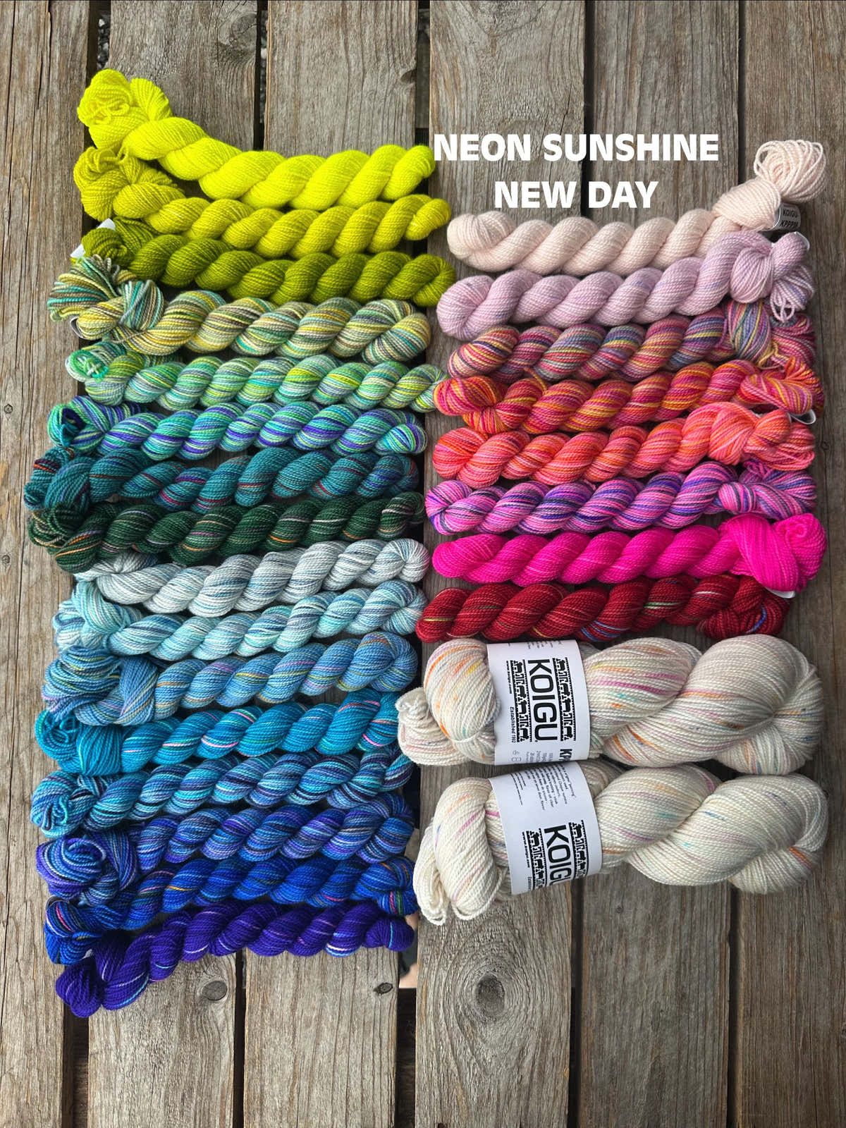 Koigu Ambah Solstice KAL 2025 Large Wrap Yarn - Merino Wool 4 Ply