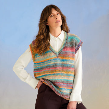 Sirdar Ocean Treasure Tank Slipover Knitting Pattern