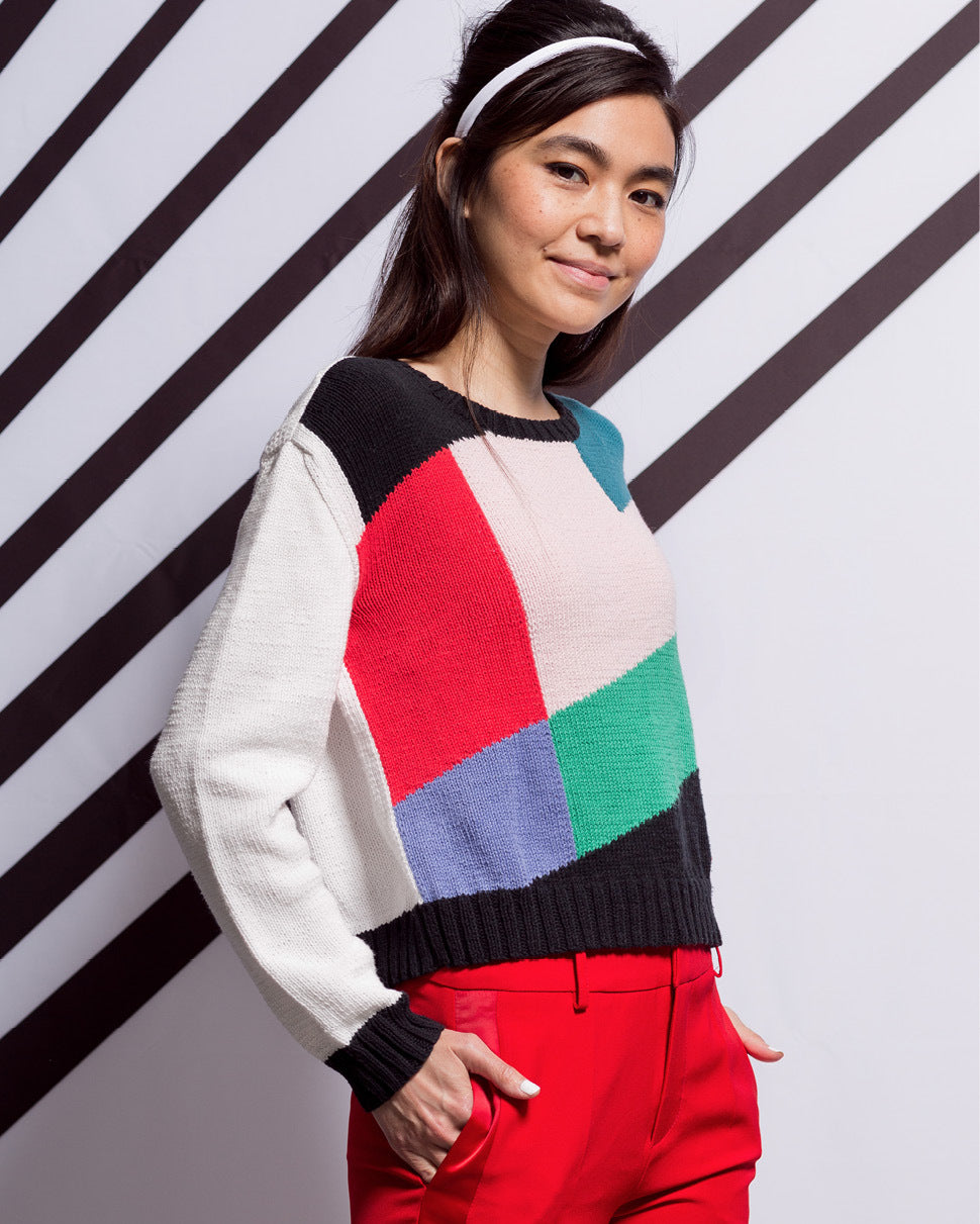 MillaMia Bridget Intarsia Jumper Knitting Pattern