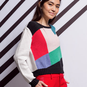 MillaMia Bridget Intarsia Jumper Knitting Pattern