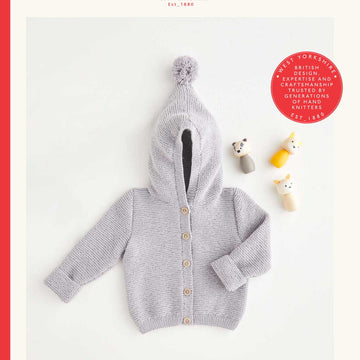Sirdar Pixie Hood Jacket Cardigan Knitting Pattern