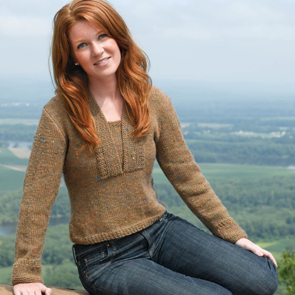 Valley Yarns The Williams Pullover Knitting Pattern