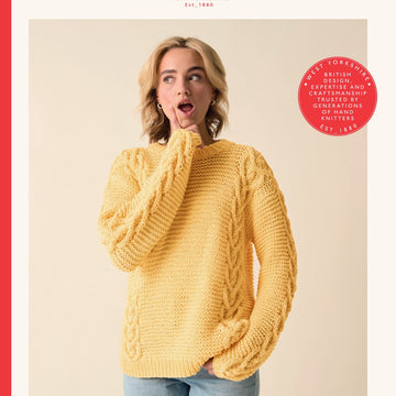 Over It Sweater Jumper Knitting Pattern