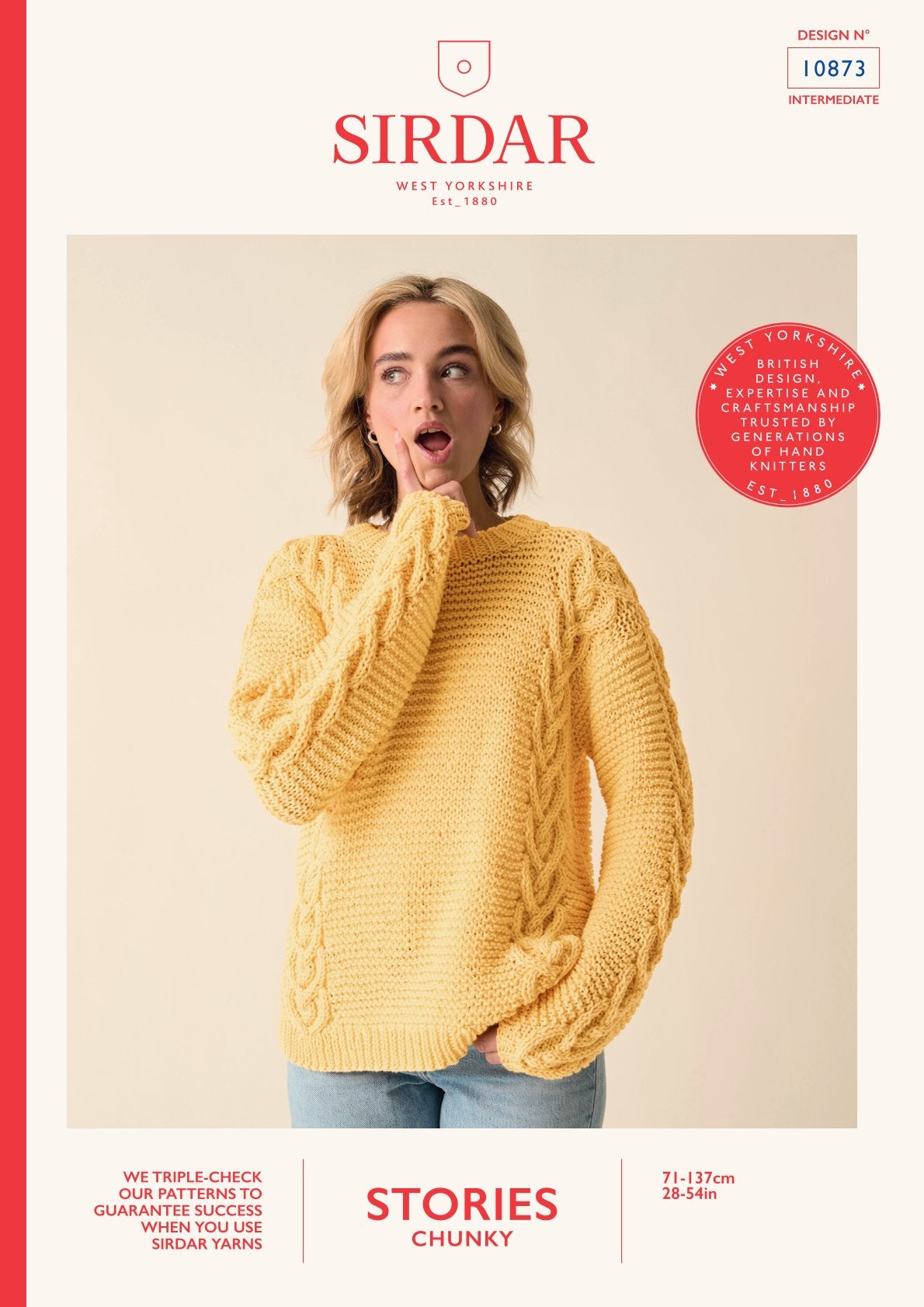 Over It Sweater Jumper Knitting Pattern