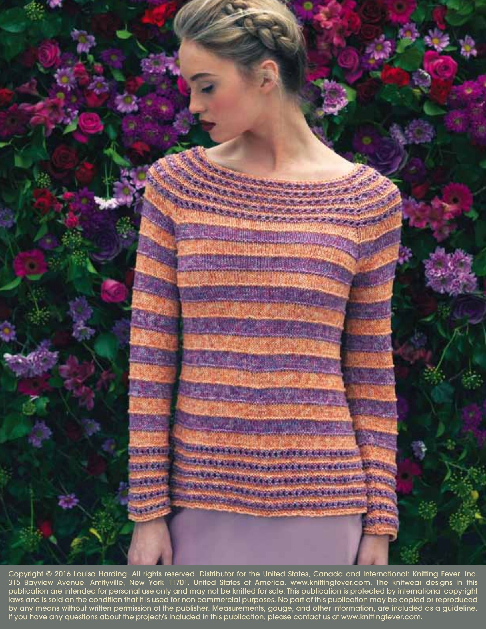 Louisa Harding Marigold Jumper Knitting Pattern