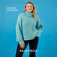 Paintbox Yarns Cuddle Sweater Knitting Pattern