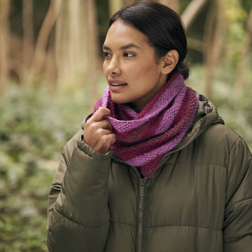 Double Loop Cowl Knitting Pattern