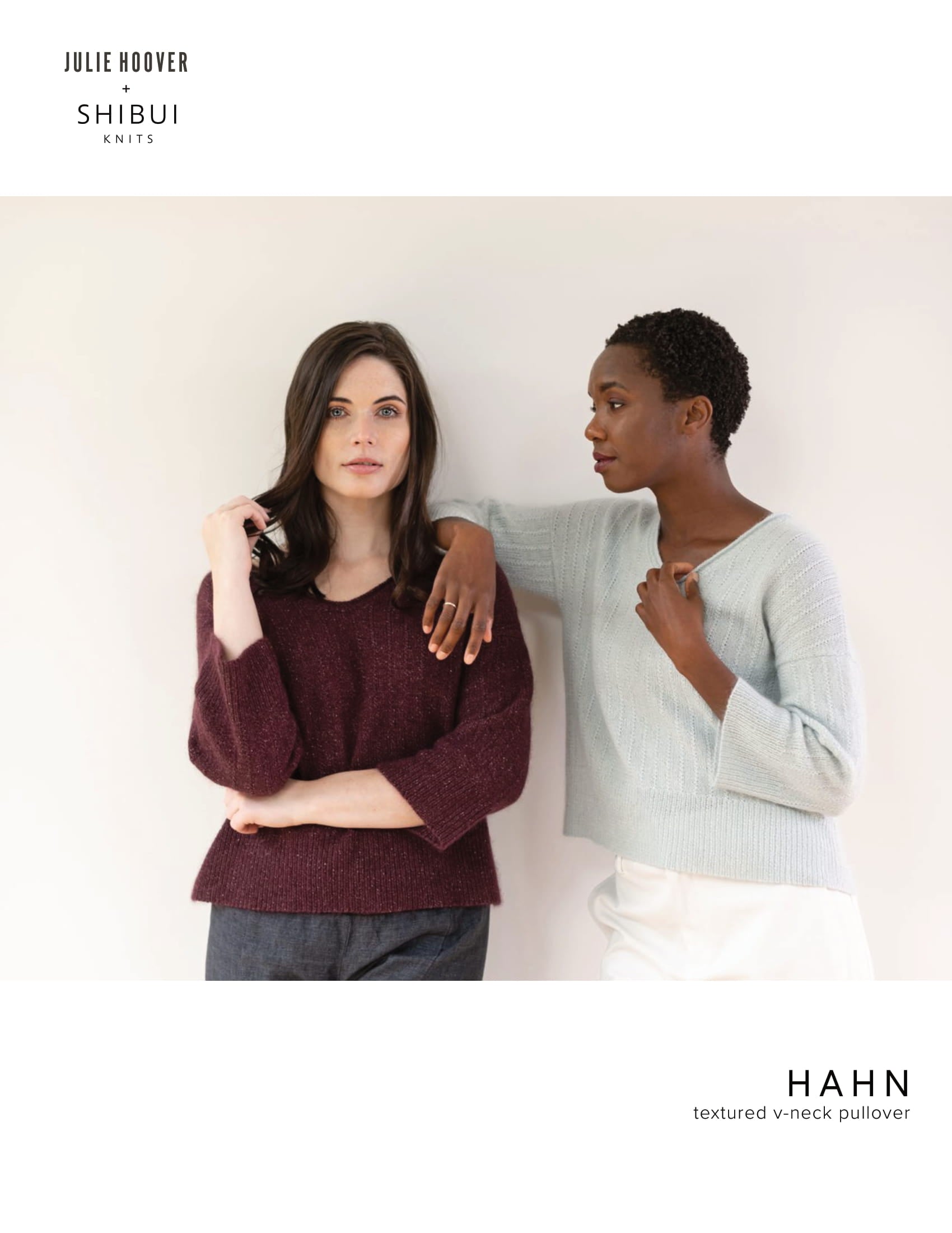 Shibui Knits Hahn Jumper Knitting Pattern
