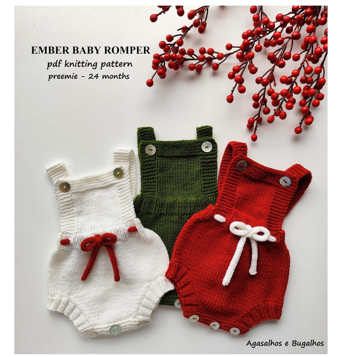 Ember Baby Romper | Preemie - 24 months