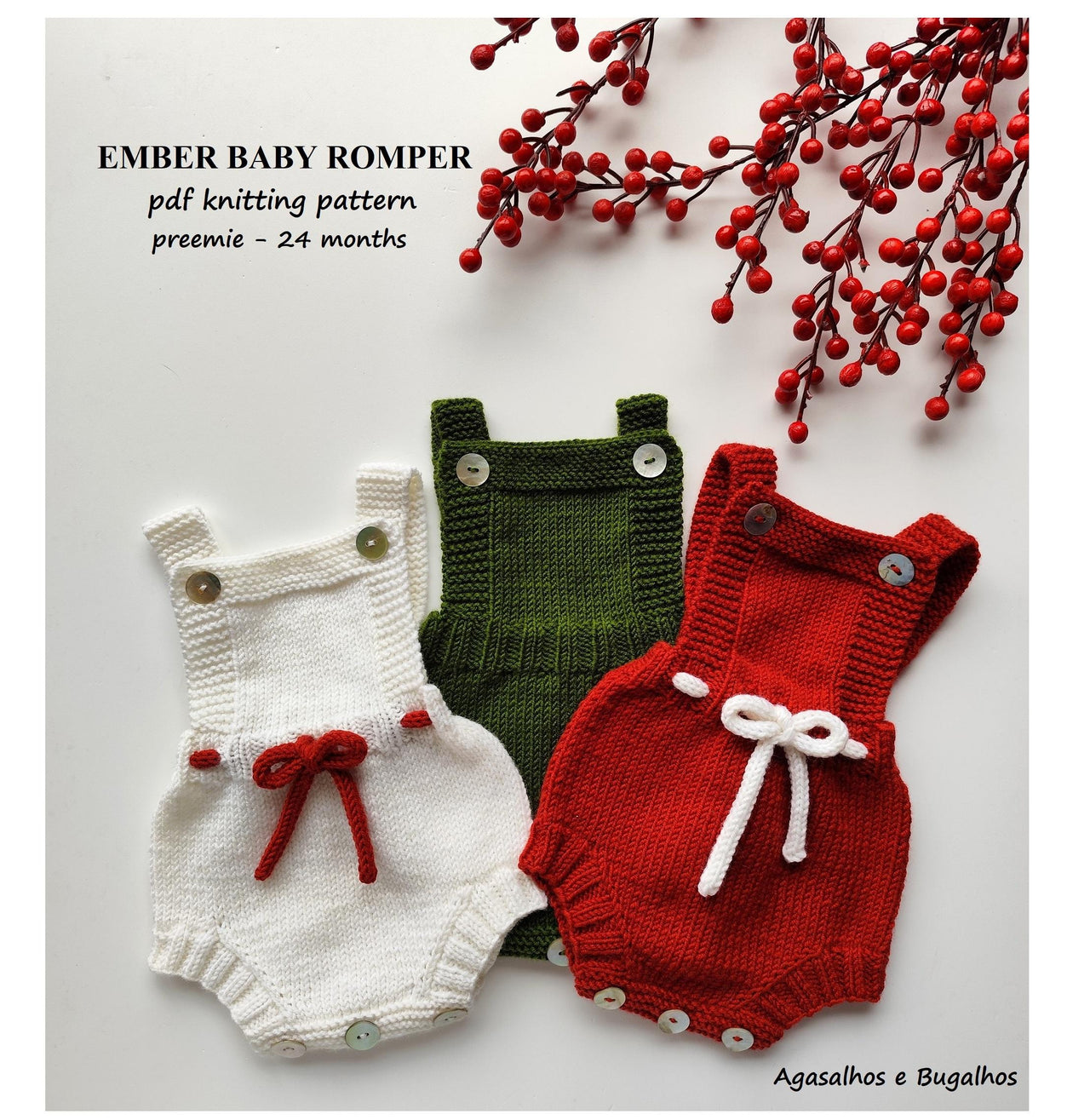 Ember Baby Romper | Preemie - 24 months
