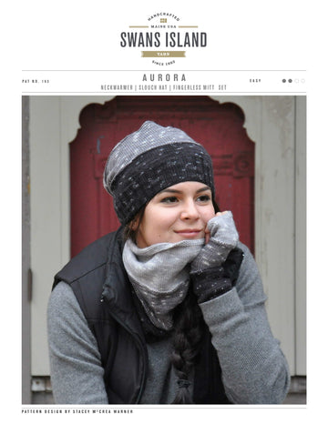 Swans Island Aurora Set Cowl Knitting Pattern
