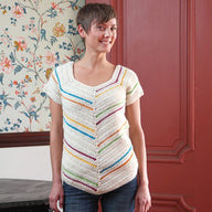 Valley Yarns Laurentide Sweater Crochet Pattern