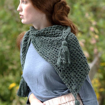 Berroco Balsam Scarf Crochet Pattern