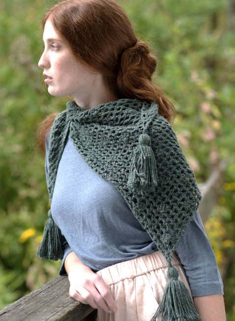 Berroco Balsam Scarf Crochet Pattern