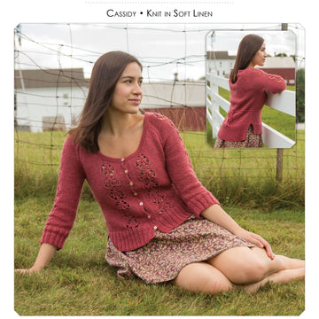 Classic Elite Yarns Cassidy Cardigan Knitting Pattern