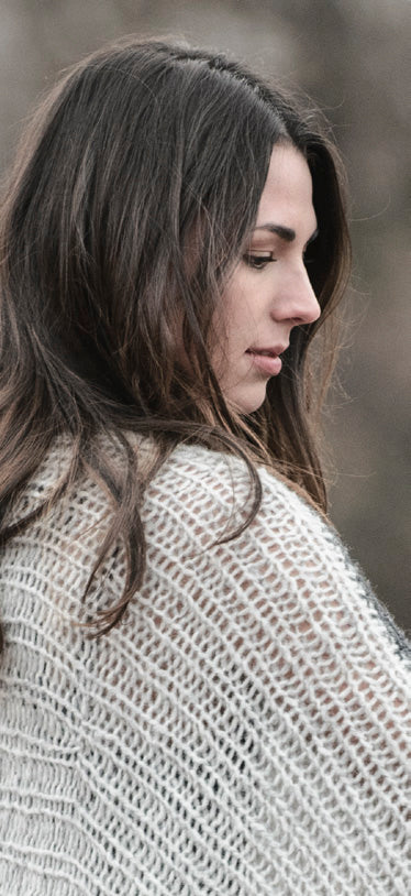 Cold Spring Coccoon Coat Knitting Pattern
