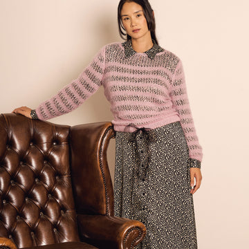 Rowan Kidsilk Haze Reimagined Wrap Knitting Pattern